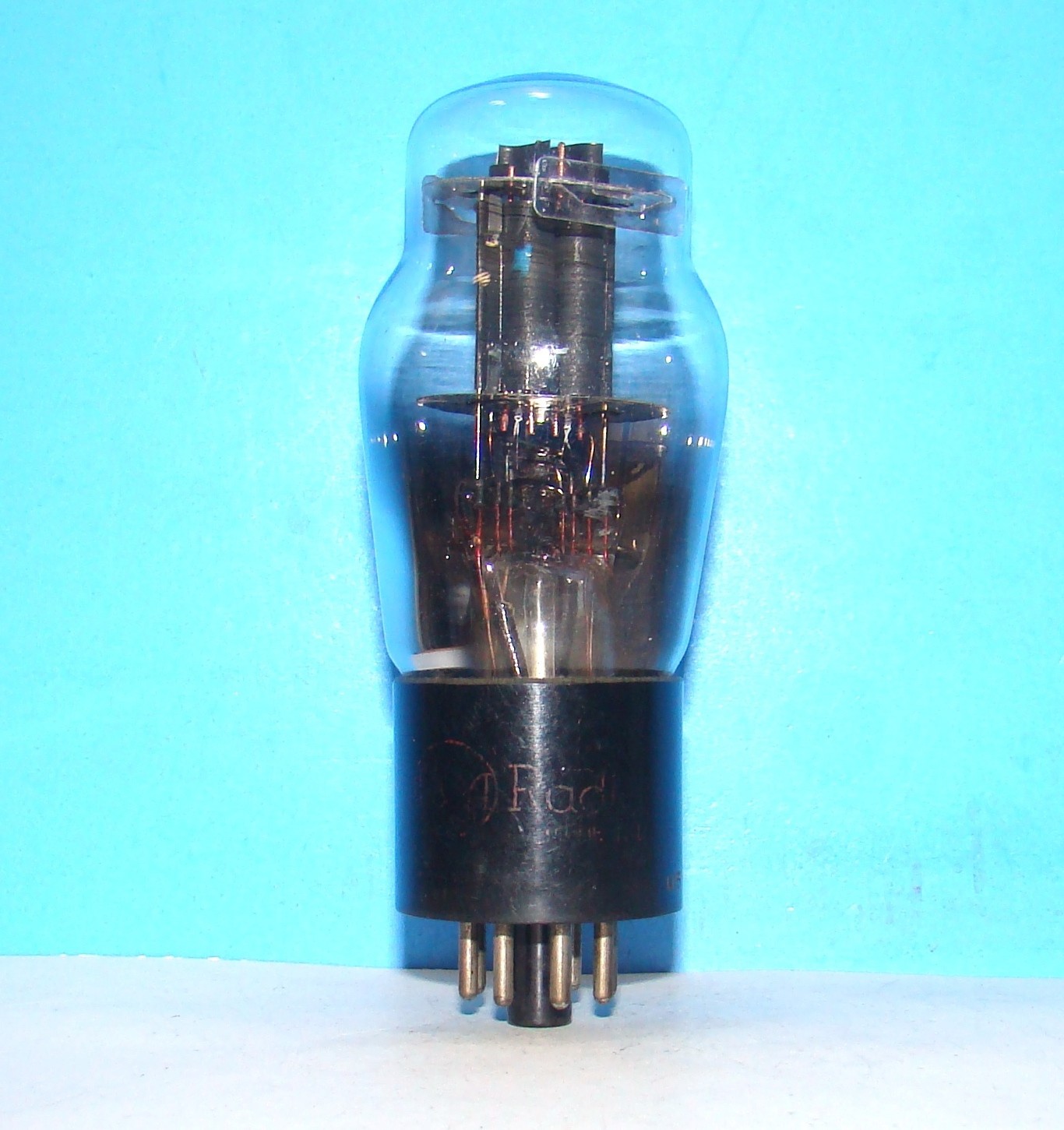Type 6N7G RCA red audio radio amplifier vacuum tube valve tested ST 6N7GT 6N7