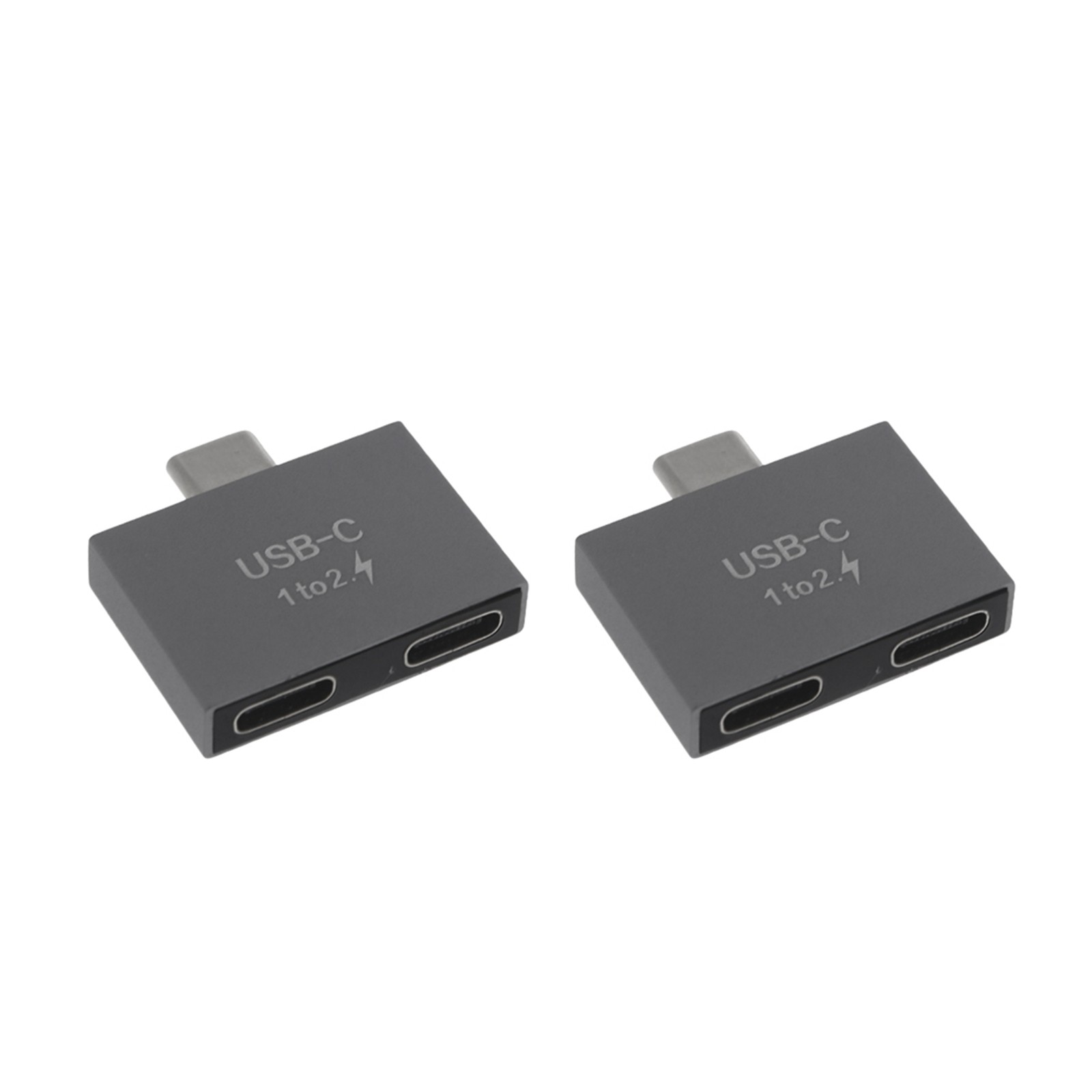 2X USB C Male to Dual USB C Female Splitter Converter Adapter Extension9892