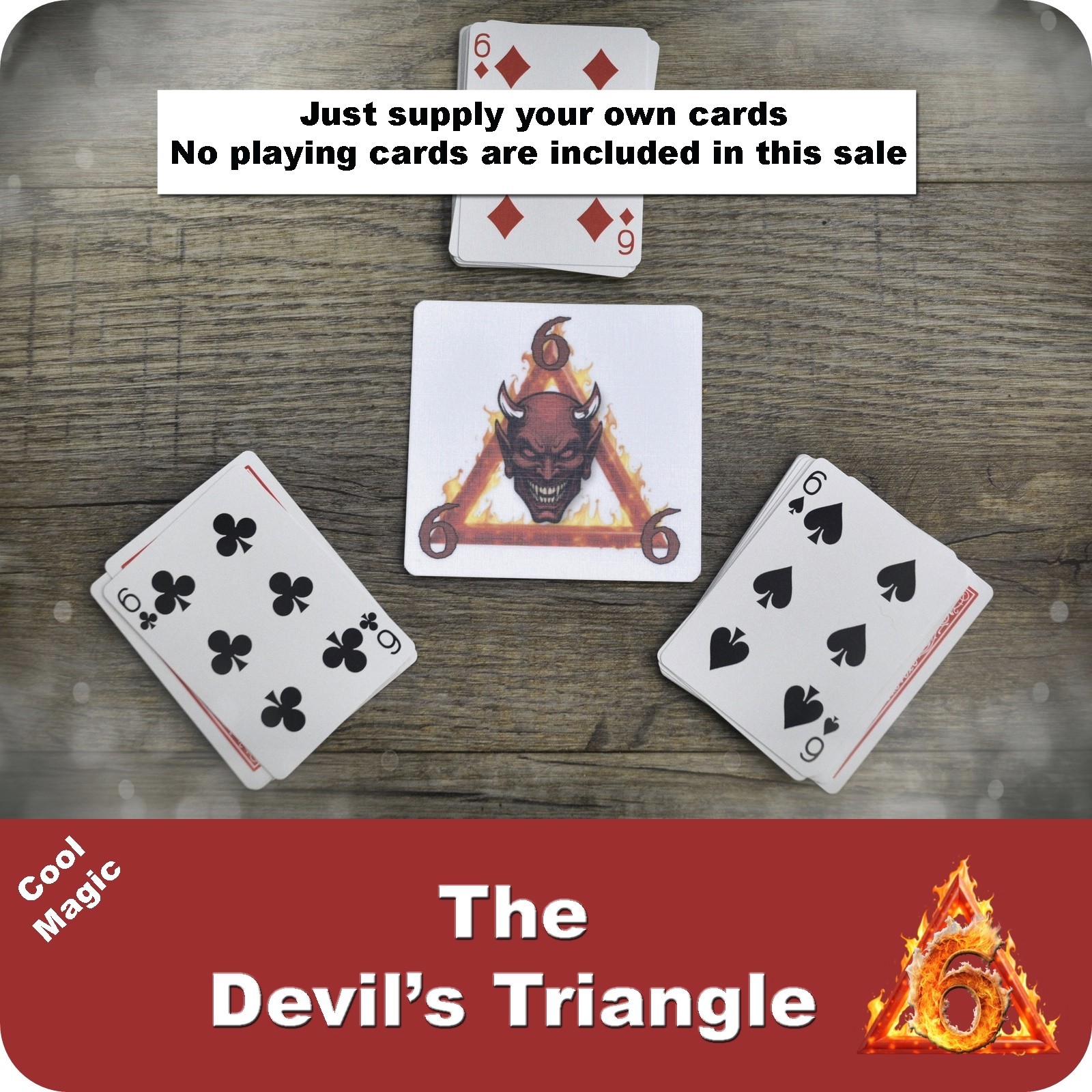 The Devil's Triangle Bizarre Magic Card Trick Easy Self Working