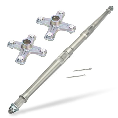  Rear Axle Shaft & Rear Wheel Hub 2PCS for Yamaha Raptor 700 YFM700 2006-2025 