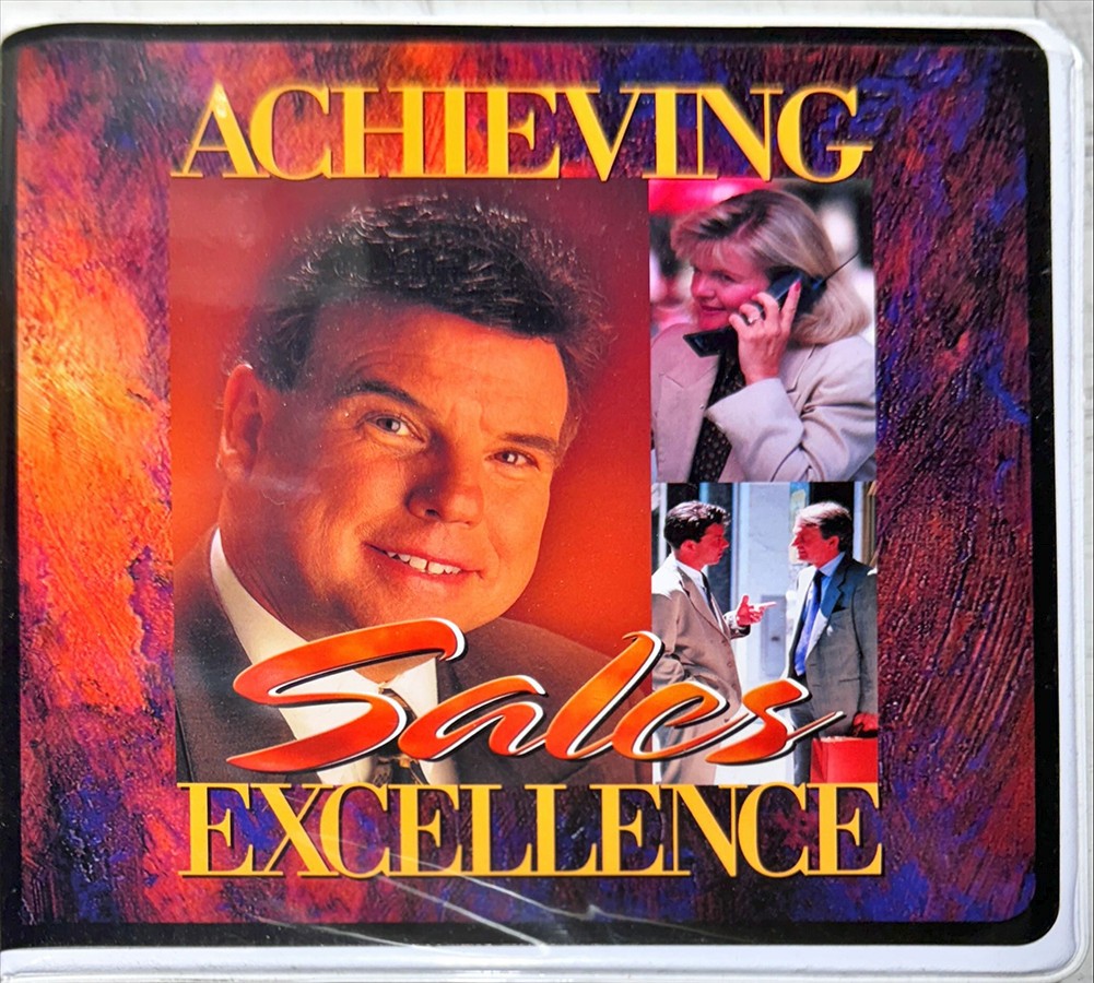 Tom Hopkins - Achieving Sales Excellence (Audio Book) 6 CD set -NEW