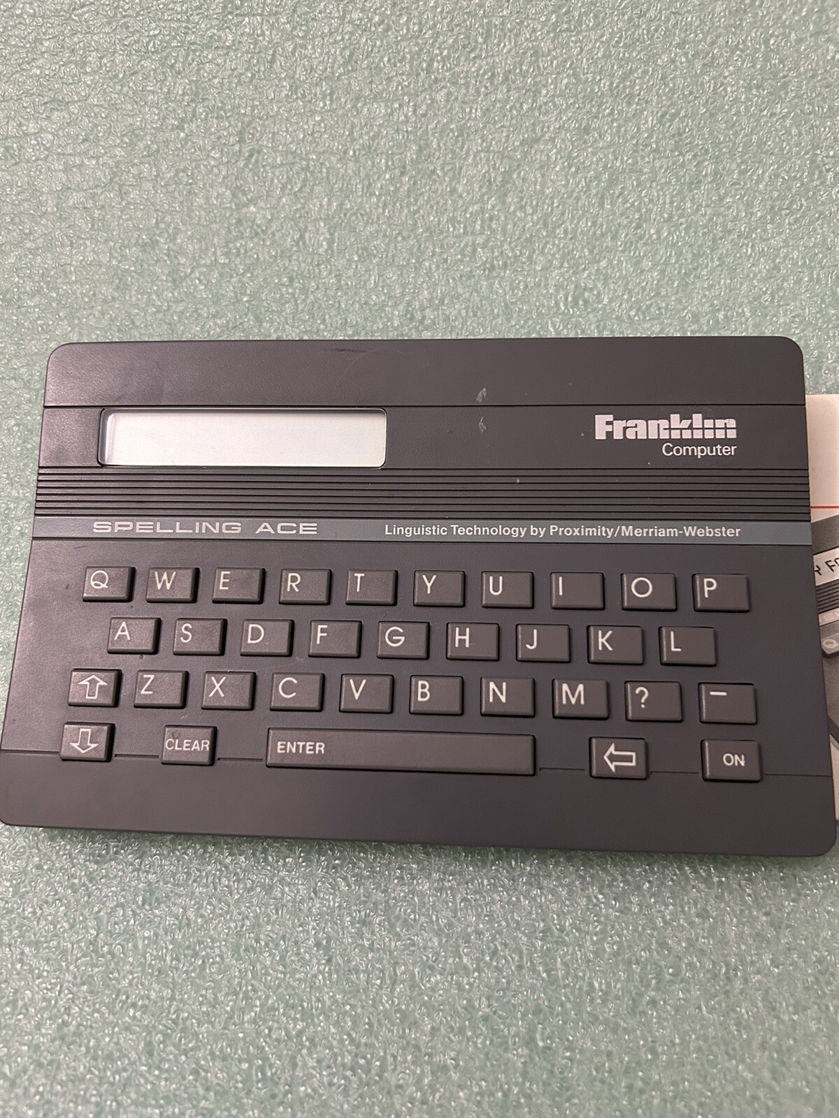 Vintage Franklin Computer SA-98 Spelling Ace English Spell Checker 1983