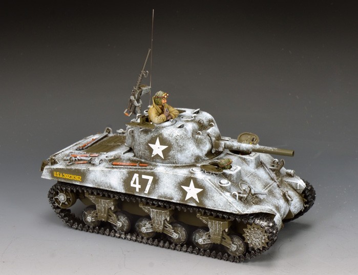 KING & COUNTRY BBA109(SE) WWII US ARMY "SHERMAN M4 'KRAUT KILLER' TANK #47" MIB!