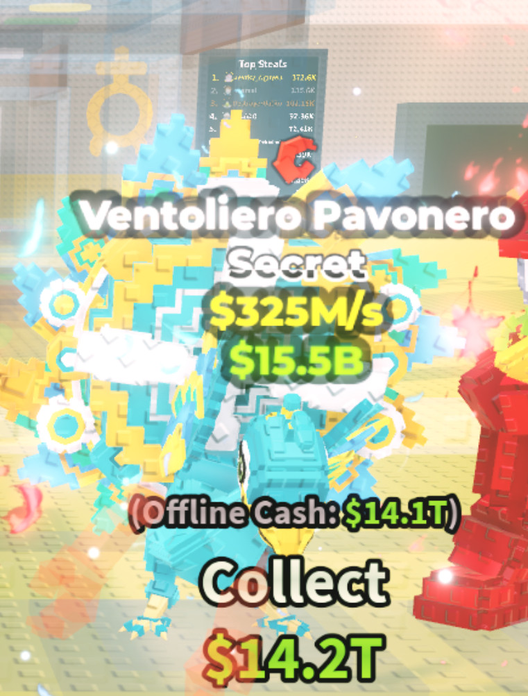 🎃 Ventoliero pavonero - Steal A Brainrot - ‼️ Fast 🚚📦