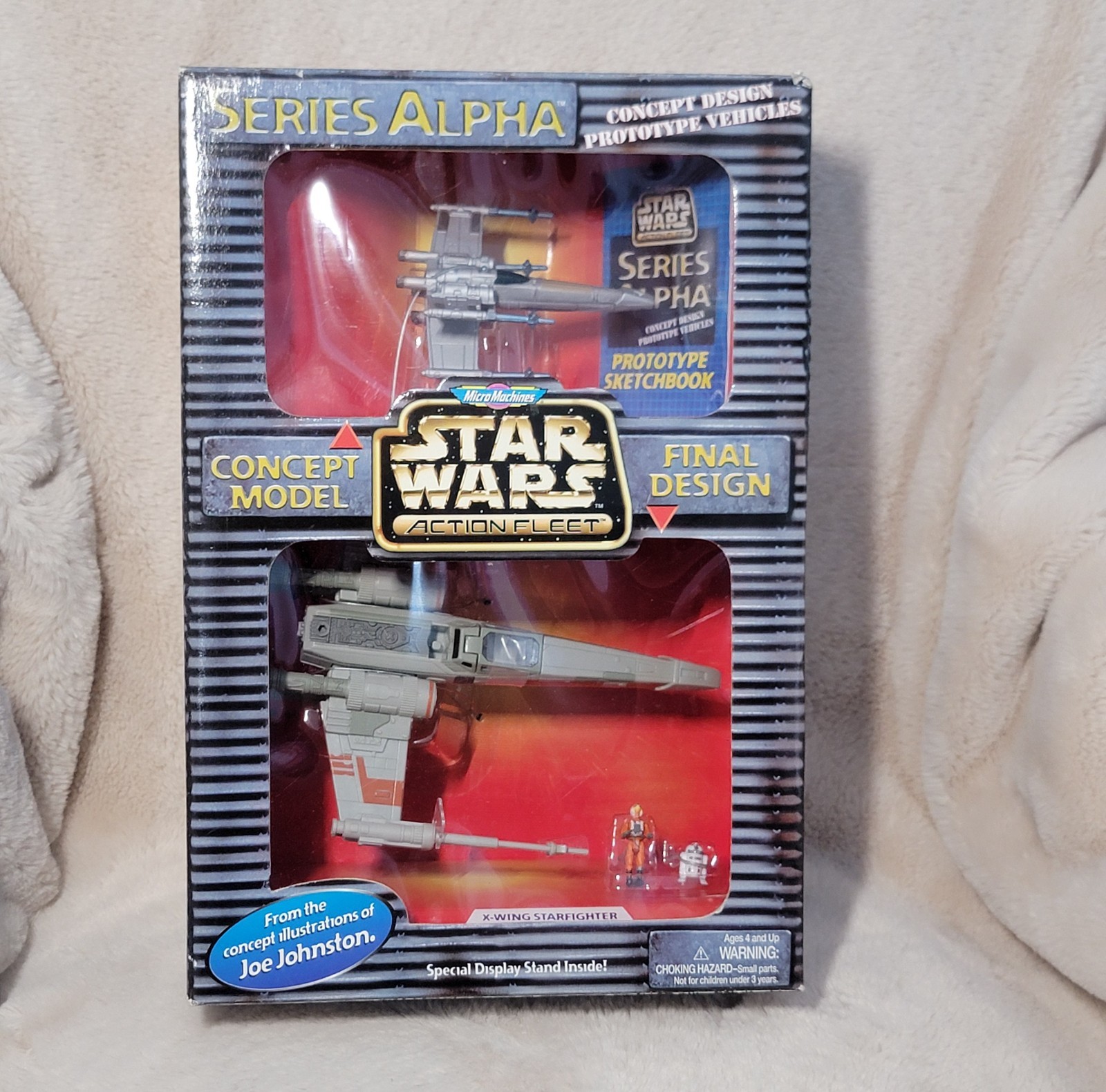 1996 STAR WARS Micro Machines Action Fleet Series Alpha X-Wing Starfighter NIB  