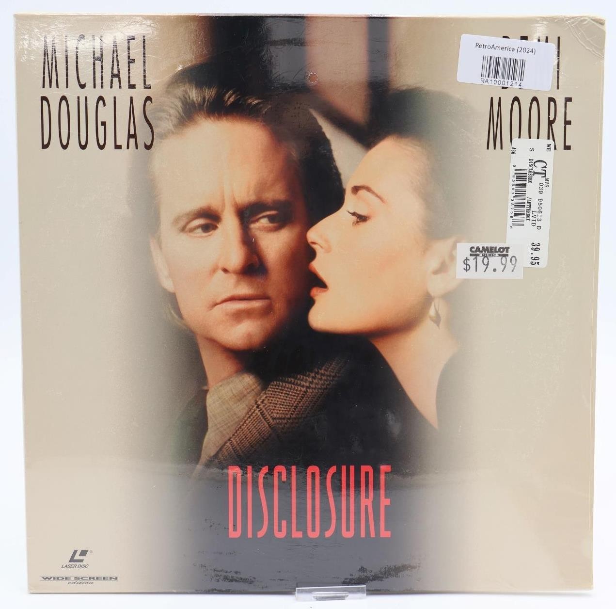 Disclosure Laserdisc (2 Discs, Widescreen) Demi Moore NEW SEALED