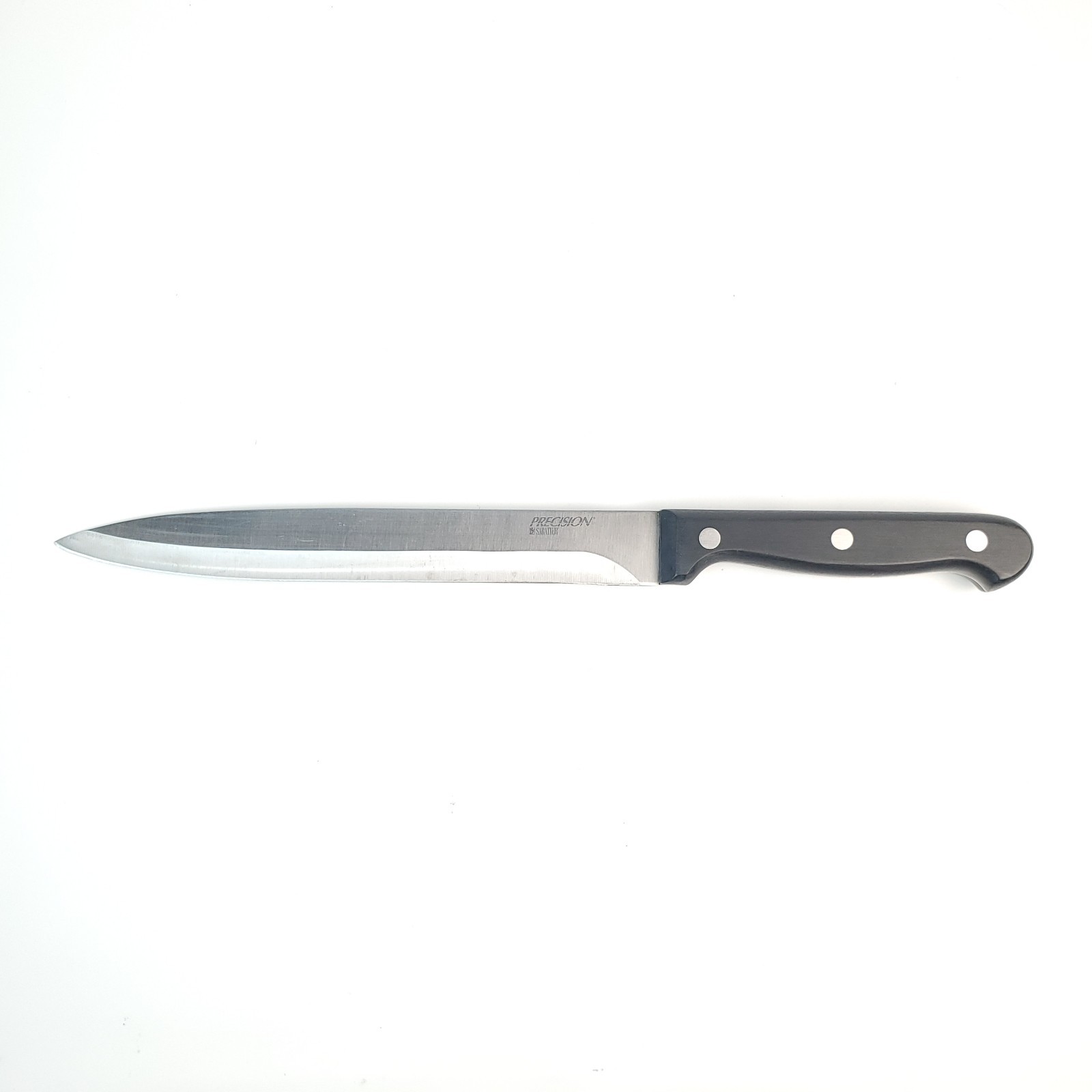 Sabatier Precision Slicer Knife 8 in Black Full Tang Triple Rivet