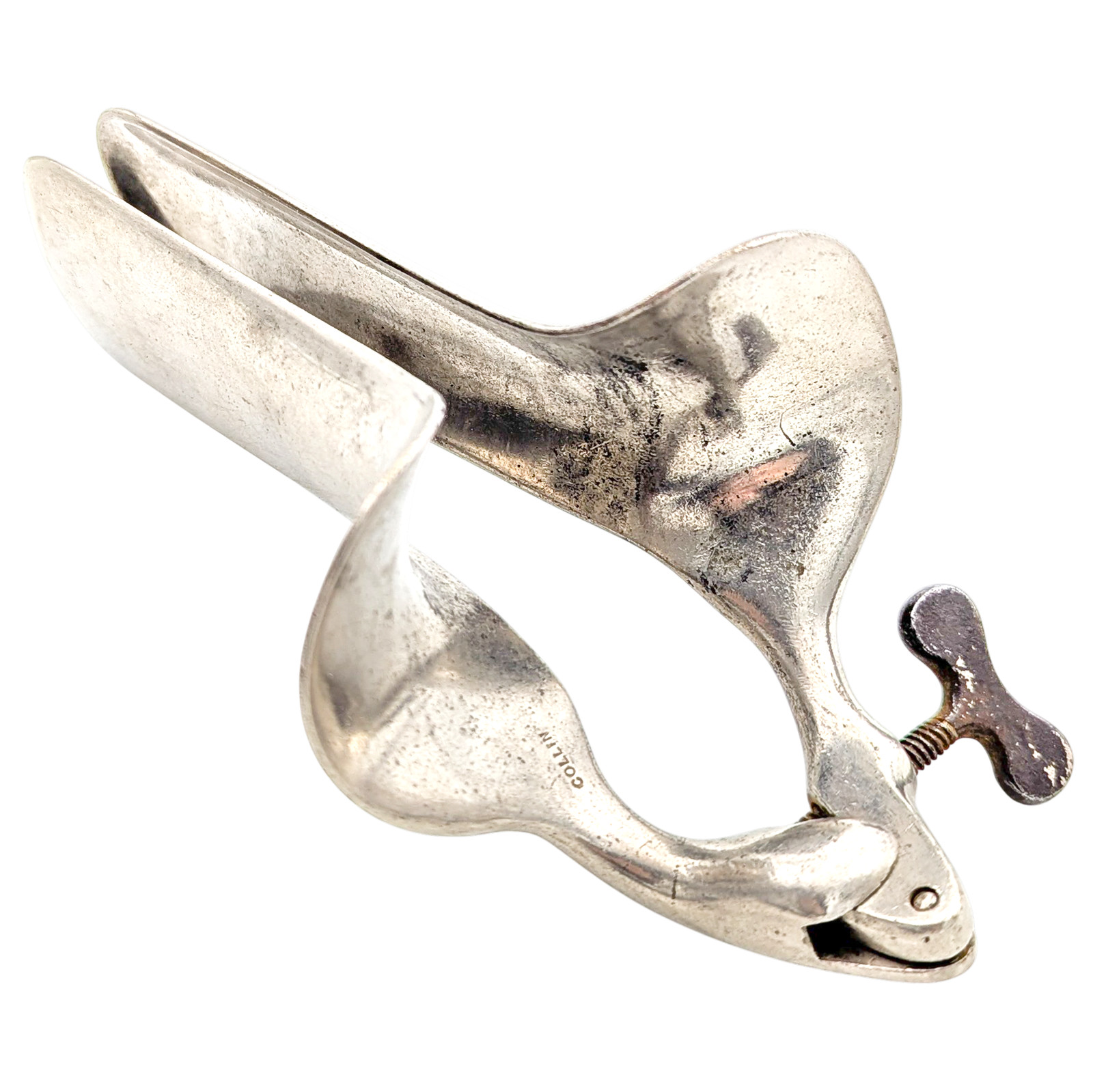 Antique OBGYN Vaginal Speculum Gynecological Tool French Collin Medical Oddity