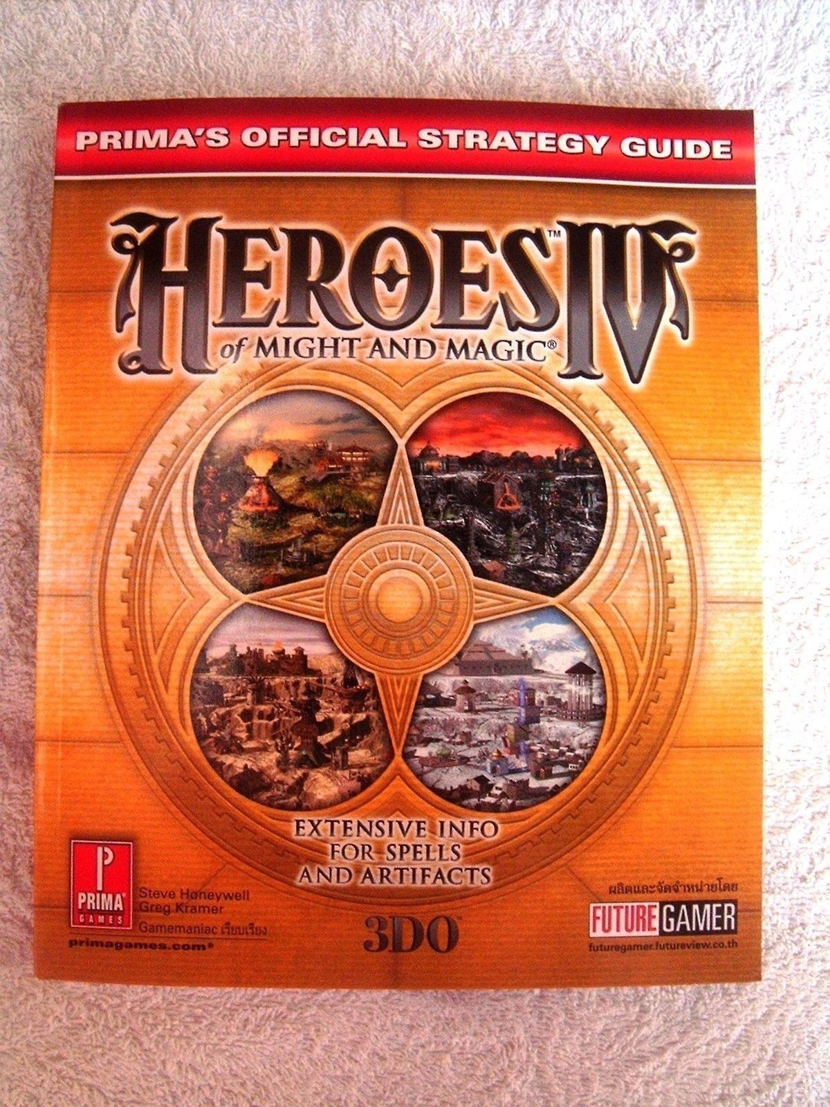 วิดีโอเกม คู่มือกลยุทธ์ Heroes of Might & Magic IV THAI Prima's Video Game Guide
