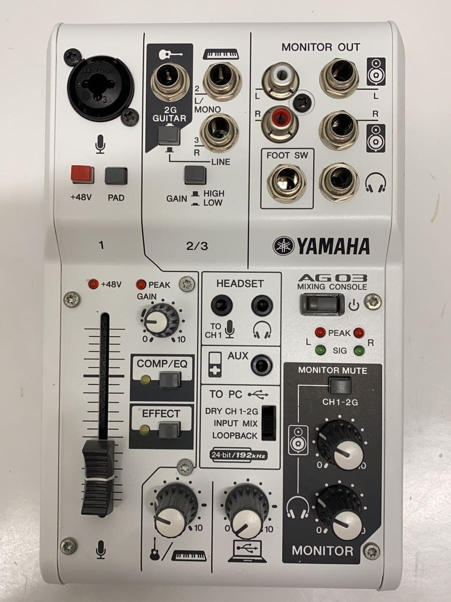 YAMAHA AG03 MIXER Used