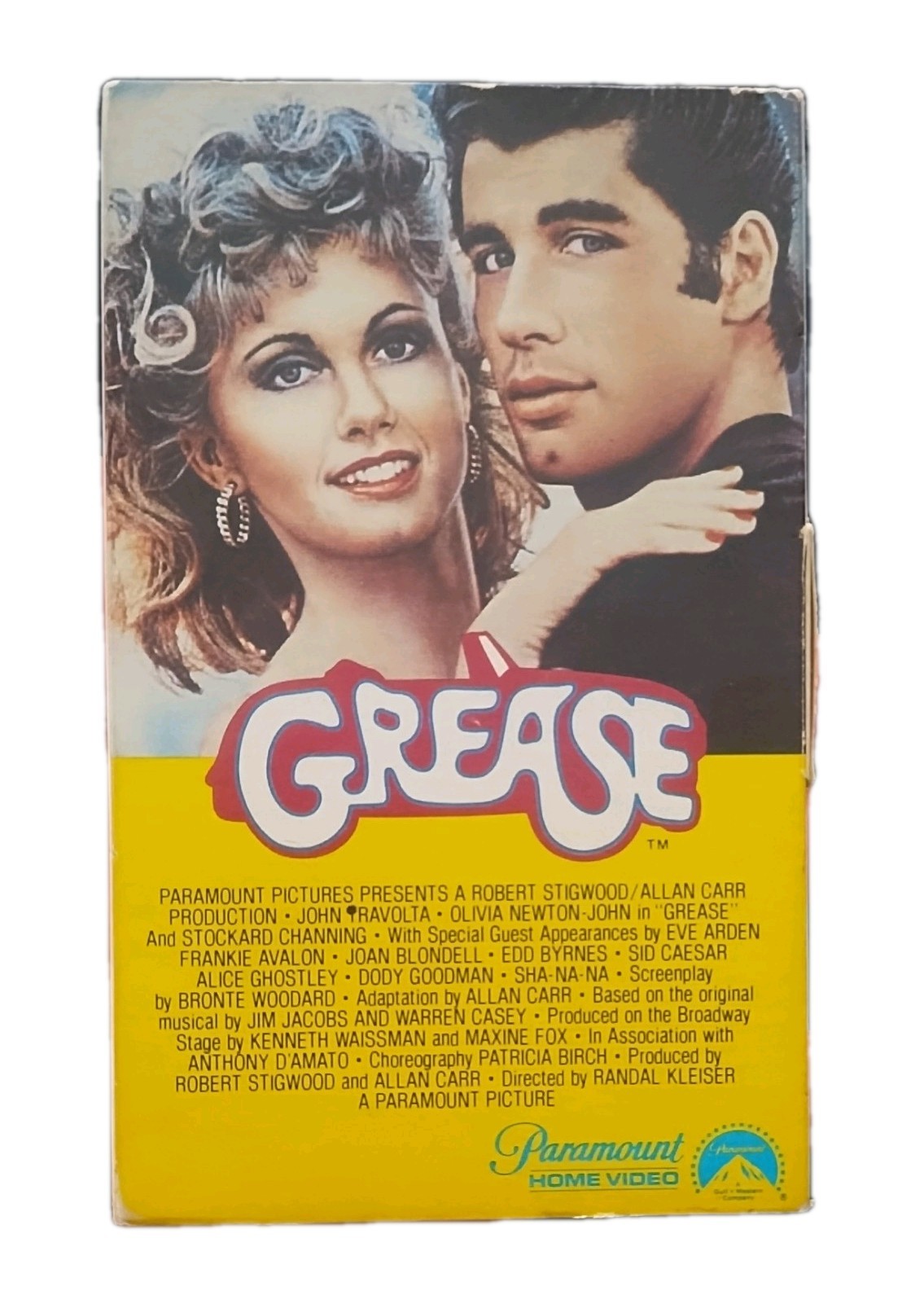Grease Betamax Beta (Not VHS) 1978 Musical Video Movie John Travolta