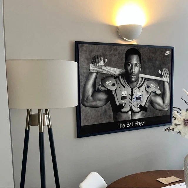 Bo Jackson Poster ,Art Print Baseball Ball Player The