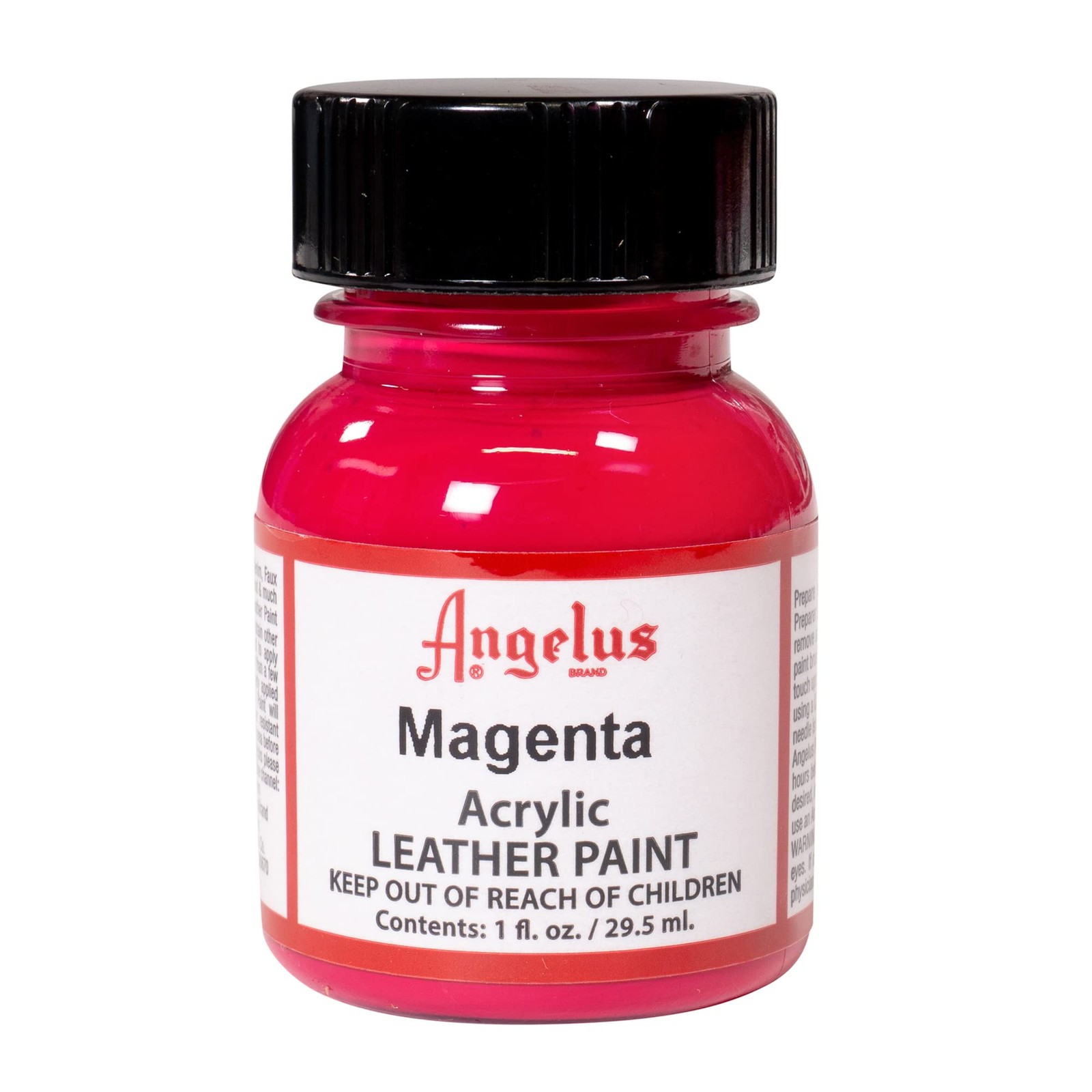 Angelus Acrylic Leather Paint 1oz Magenta