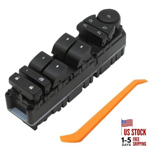 Front Driver Master Power Window Switch Compatible with 2009-2014 Escalade 