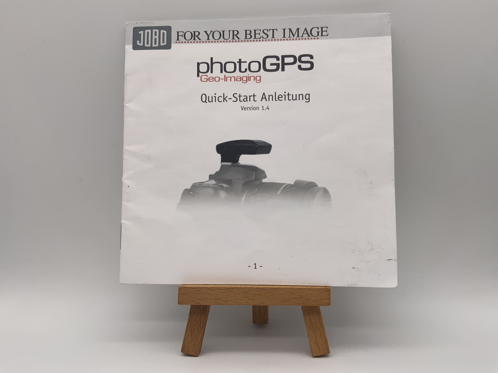 Jobo Photo GPS Geo-Imaging Quick Start Manual User Manual German