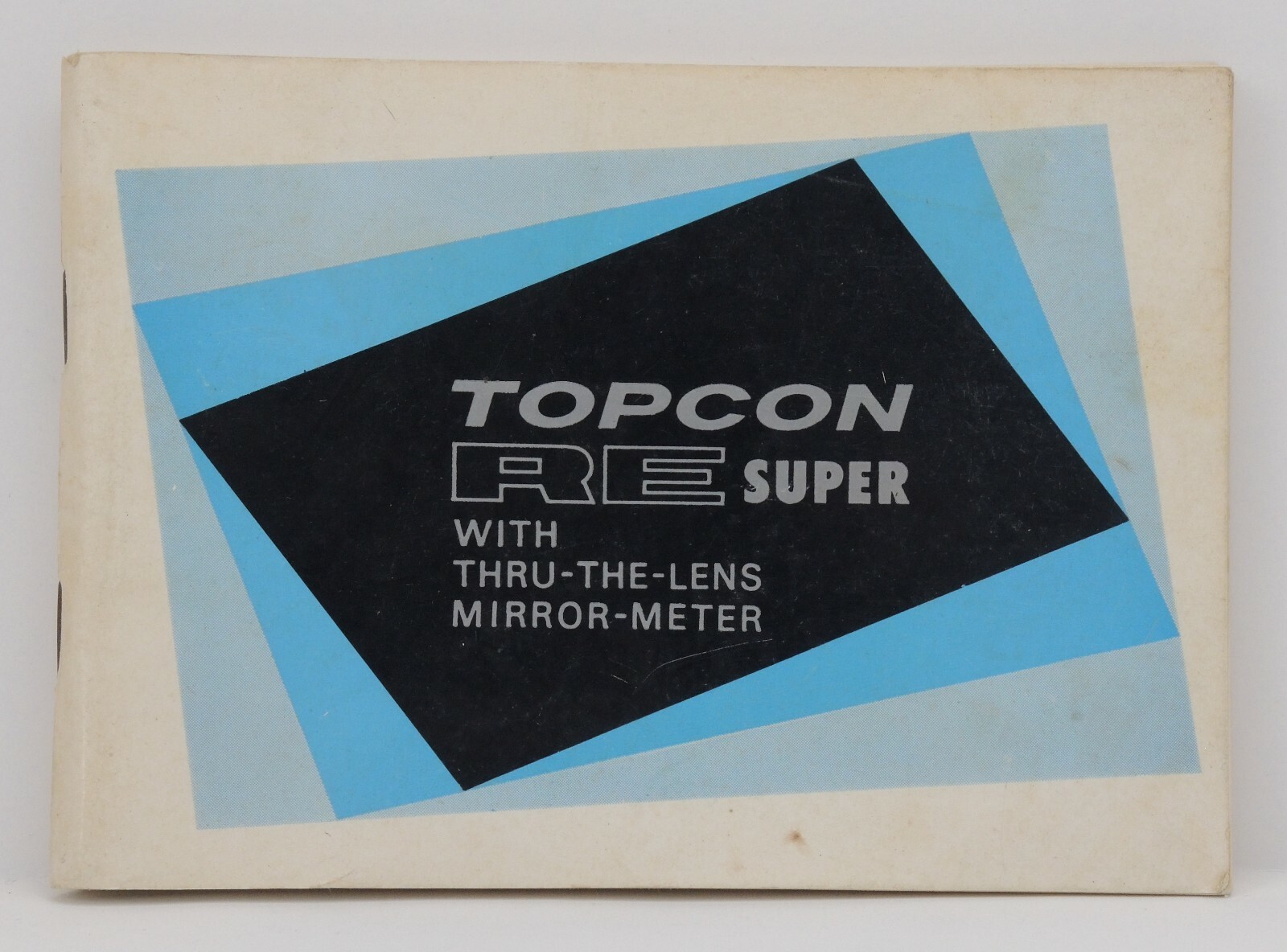 Topcon RE Super Camera INSTRUCTION MANUAL GUIDE BOOK / INSTRUCTIONS