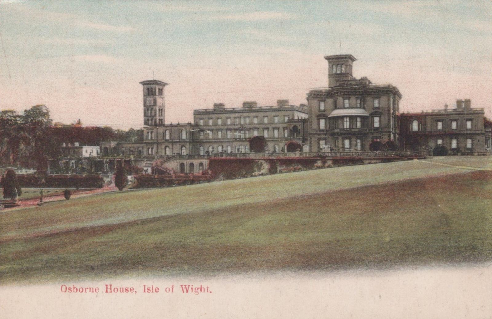 Isle of Wight Postcard - Osborne House  VT630