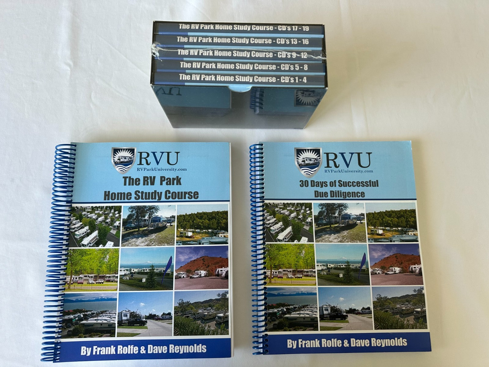 MOBILE HOME PARK HOME STUDY SYSTEM BY FRANK ROLFE - MANUALS & CD'S!  BRAND NEW!