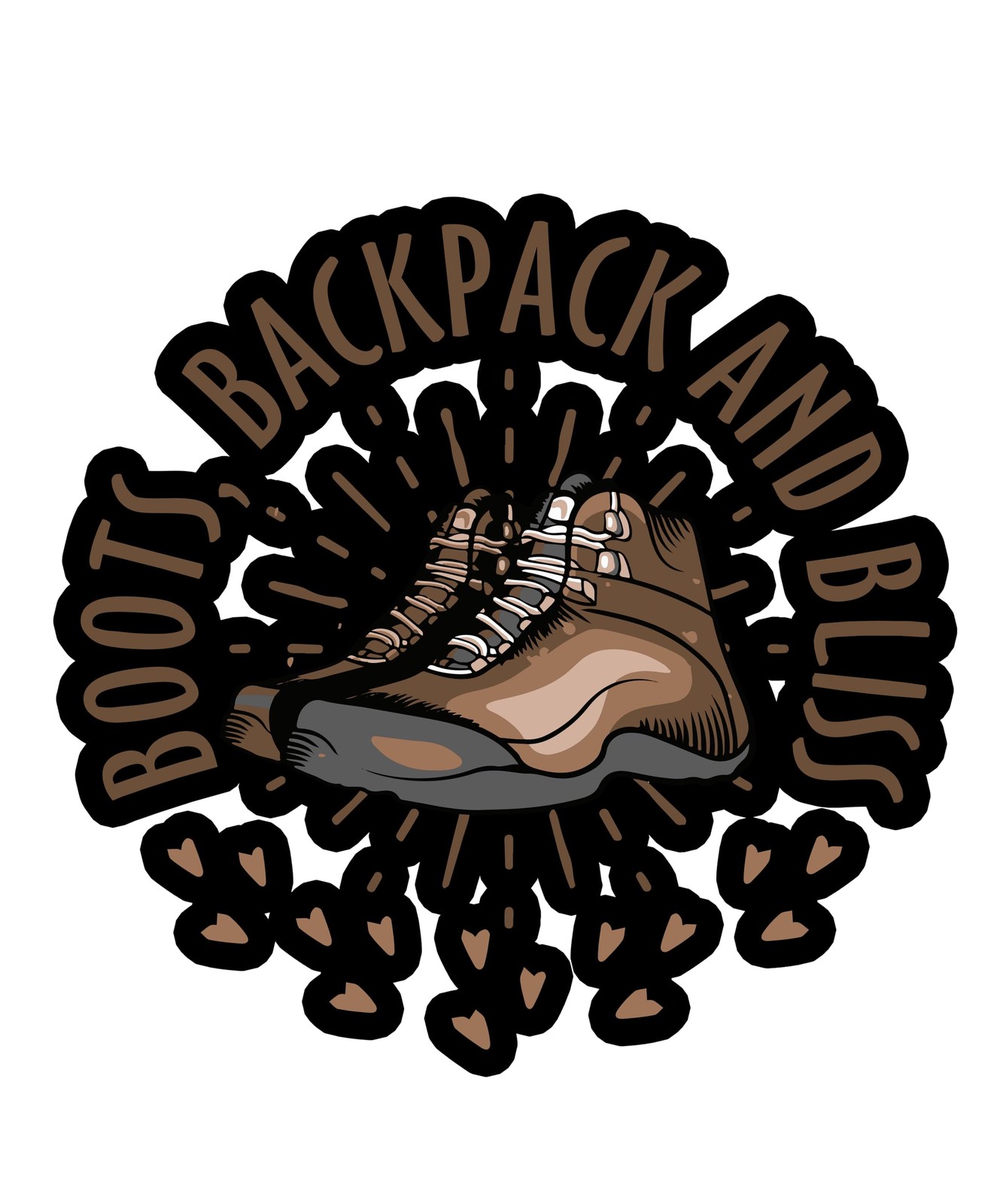 Mountain Sticker 5in  Waterproof Vinyl Decal for Yeti Cup, Car, Laptop, Wall