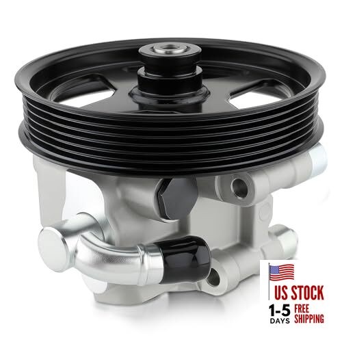  N7120122A1 Power Steering Pump With Pulley Fits for Ford Expedition 2003-2006 