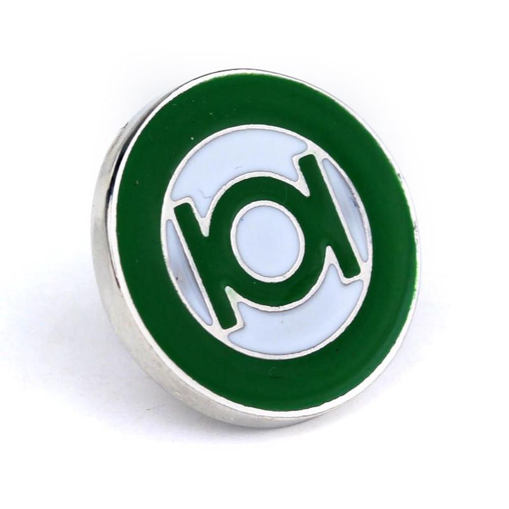 Green Lantern Logo Enamel Lapel Pin - Ikon Collectables