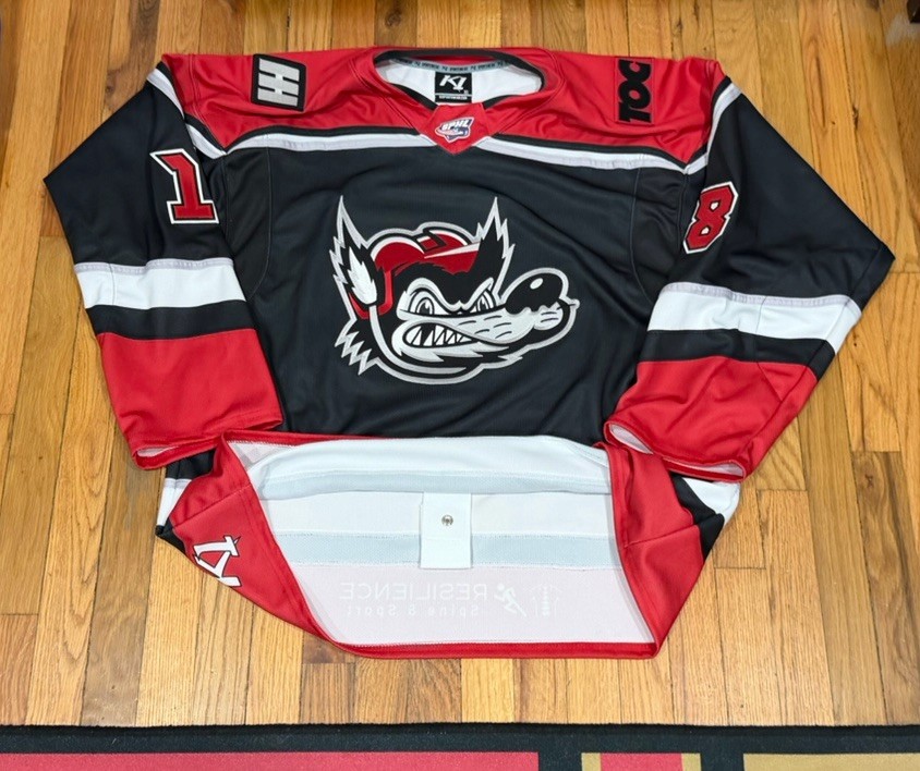 Huntsville Havoc Game Worn Austin Alger SPHL Hockey League Jersey Men’s XL