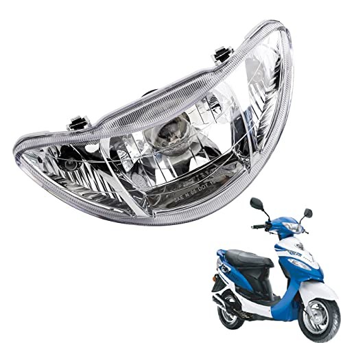  Motorcycle Headlight Benteng Lamp Assembly Fit for Chinese GY6 Scooter Moped 