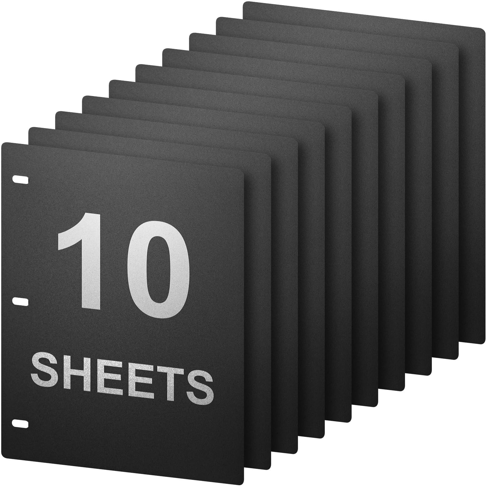 1mm Thick Full Flat Sheet Lifters, Flatteners for Black 10 Pcs 