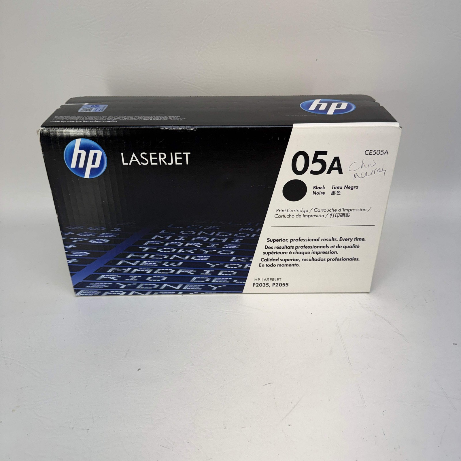 New HP 05A CE505A Black Toner Cartridge for HP LaserJet