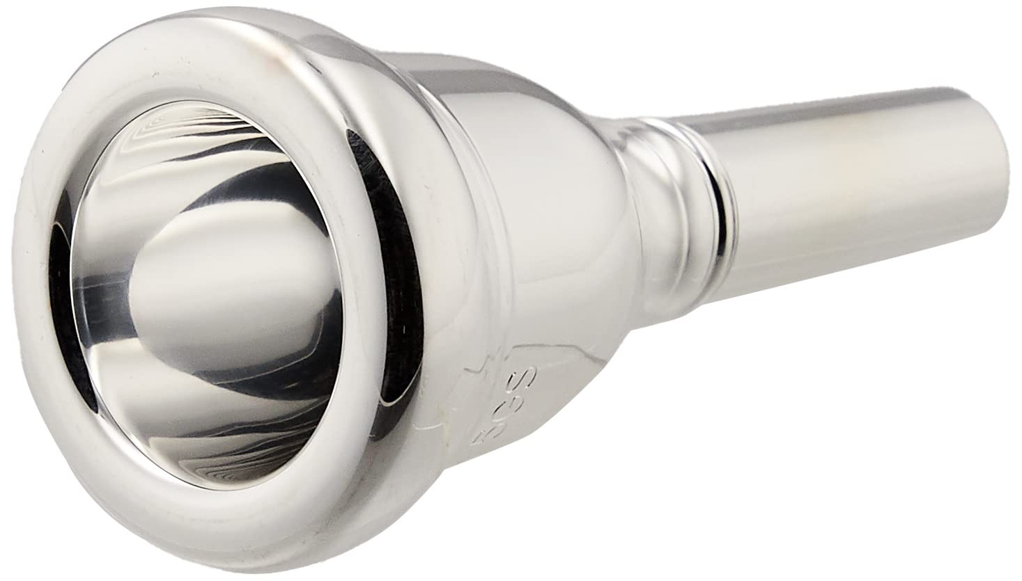 Bach Bass Trombone Mouthpiece Artisan 5GS Silver Plated Finish (for Large Bore)