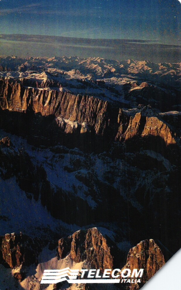 G AA 72 C&C 2901 Used Phone Card Dolomiti Marmolada