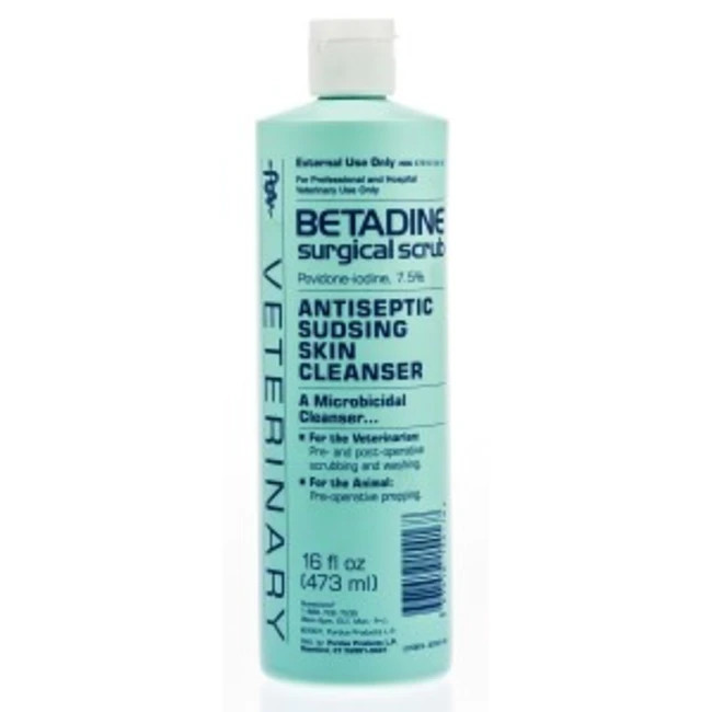 Emerson Betadine Surgical Scrub Antiseptic Sudsing Skin Cleanser 16 Oz