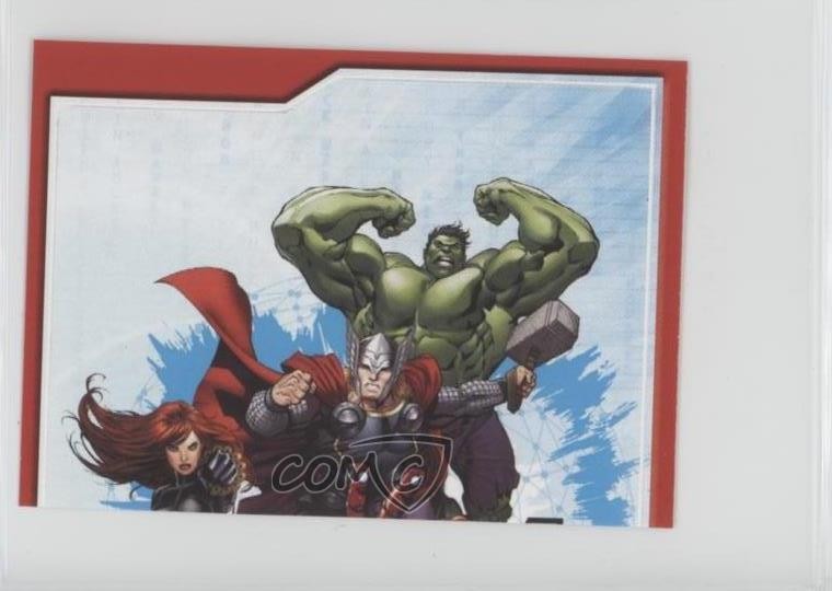 2013 Panini Marvel Avengers Assemble Album Stickers Black Widow Thor Hulk 0ad
