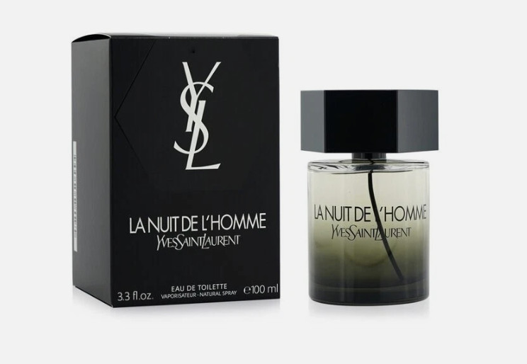 Yves Saint Laurent La Nuit De L'Homme Eau De Toilette Spray 100ml #tw