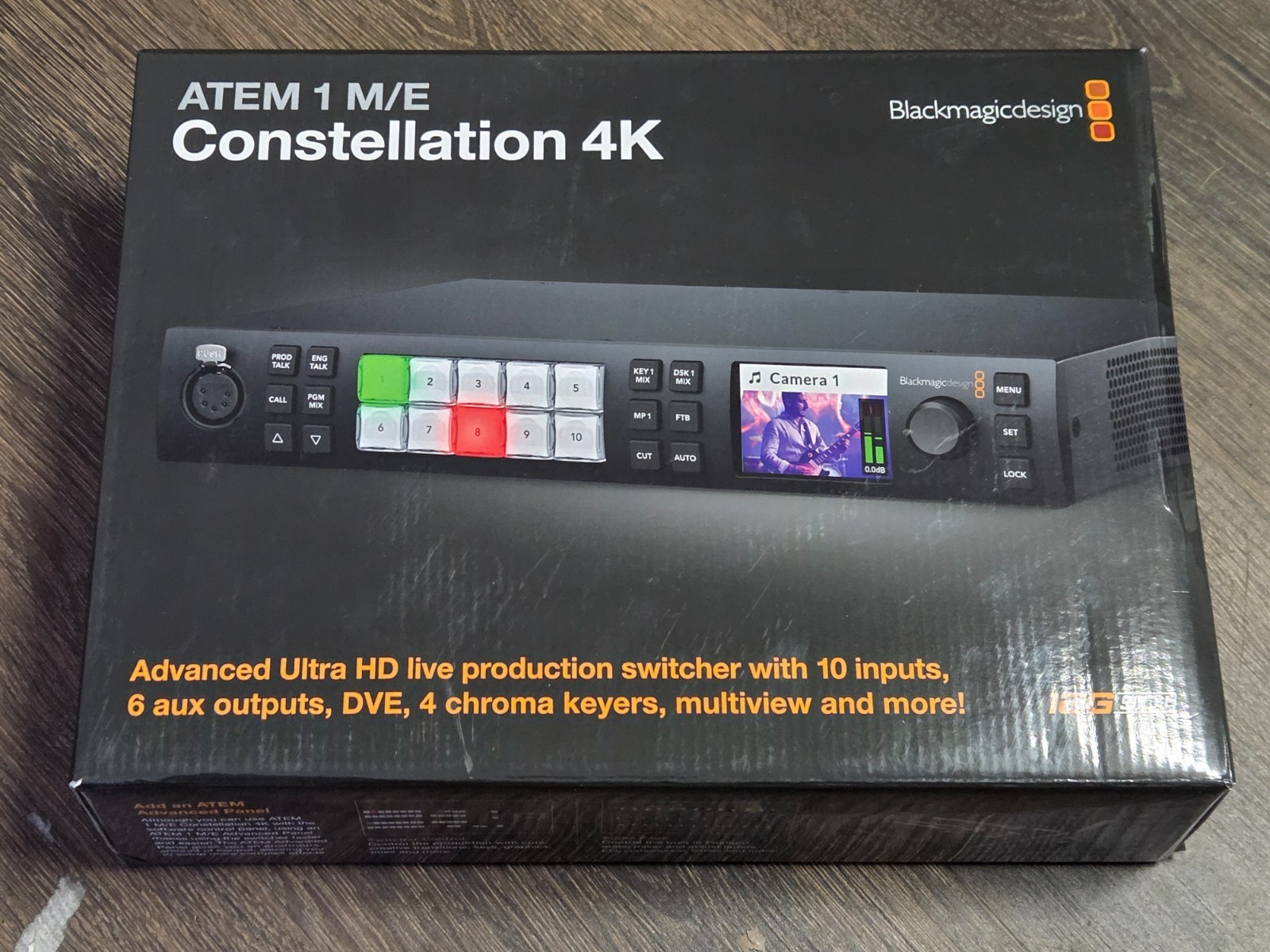 Blackmagic Design ATEM 1 M/E Constellation 4K - USED ONLY ONCE - MINT