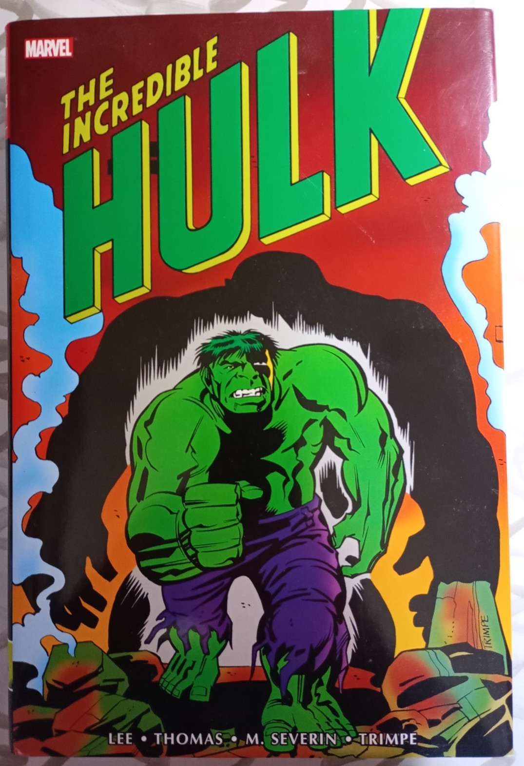 INCREDIBLE HULK OMNIBUS VOLUME 2 HC by STAN LEE and HERB TRIMPE (824 Pages)