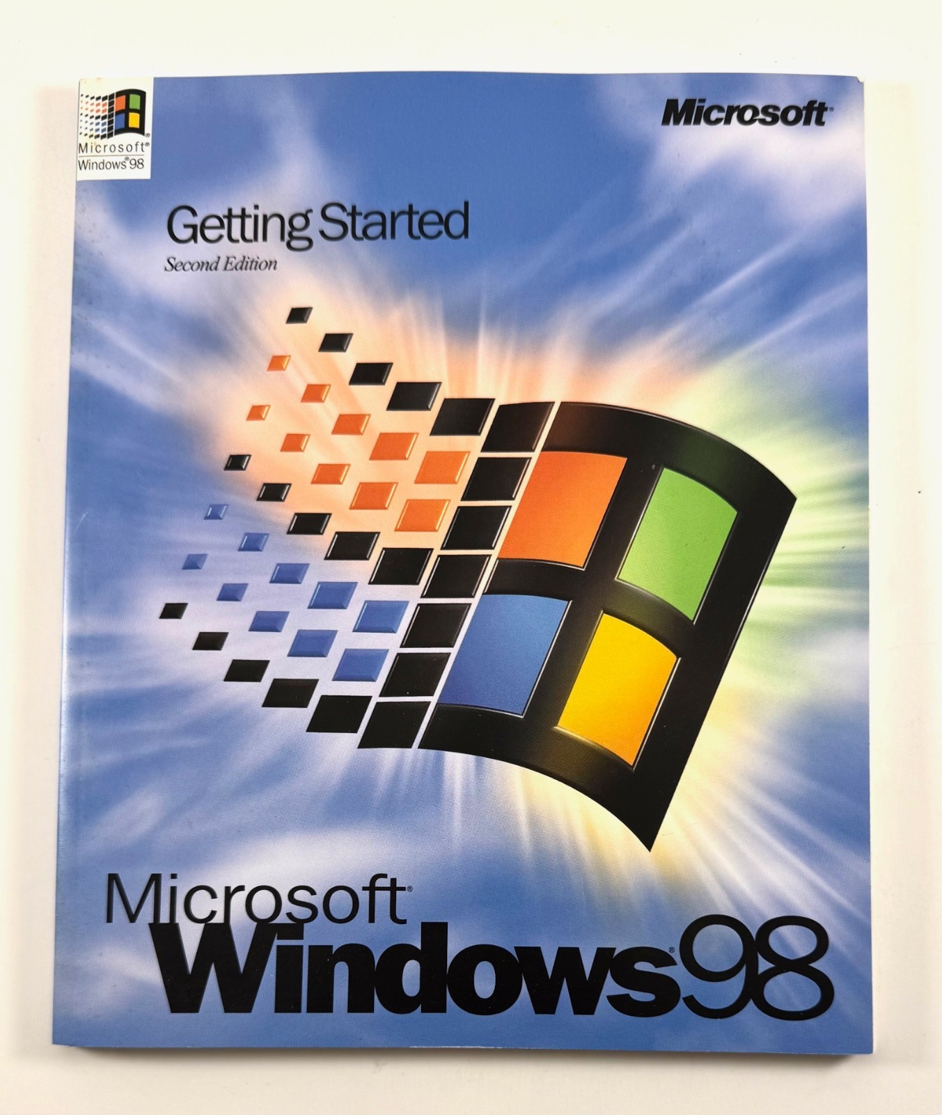 VTG Microsoft Windows 98 Getting Started Manual Guide Book 1998