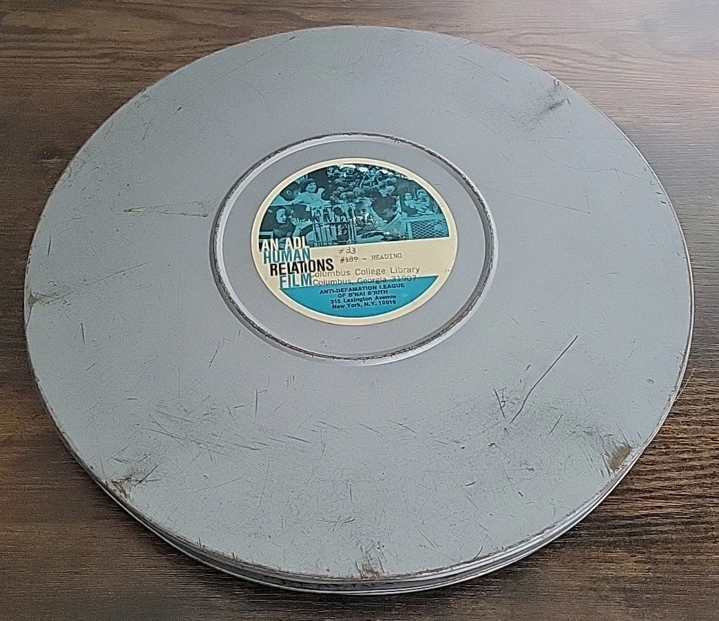 ADL Human Relations Film "Reading" 16mm Reel Film Four-Year-Old Kids Sub-Skills