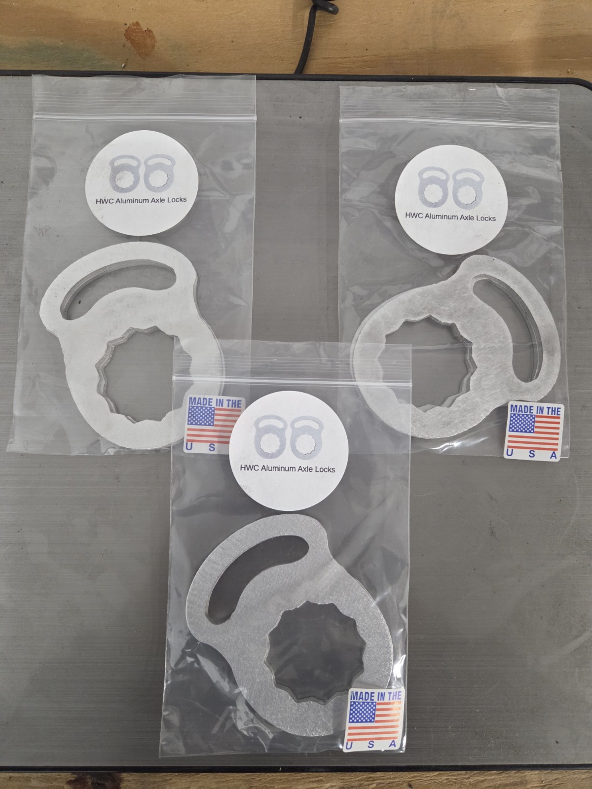 Billet Aluminum Axle Locks