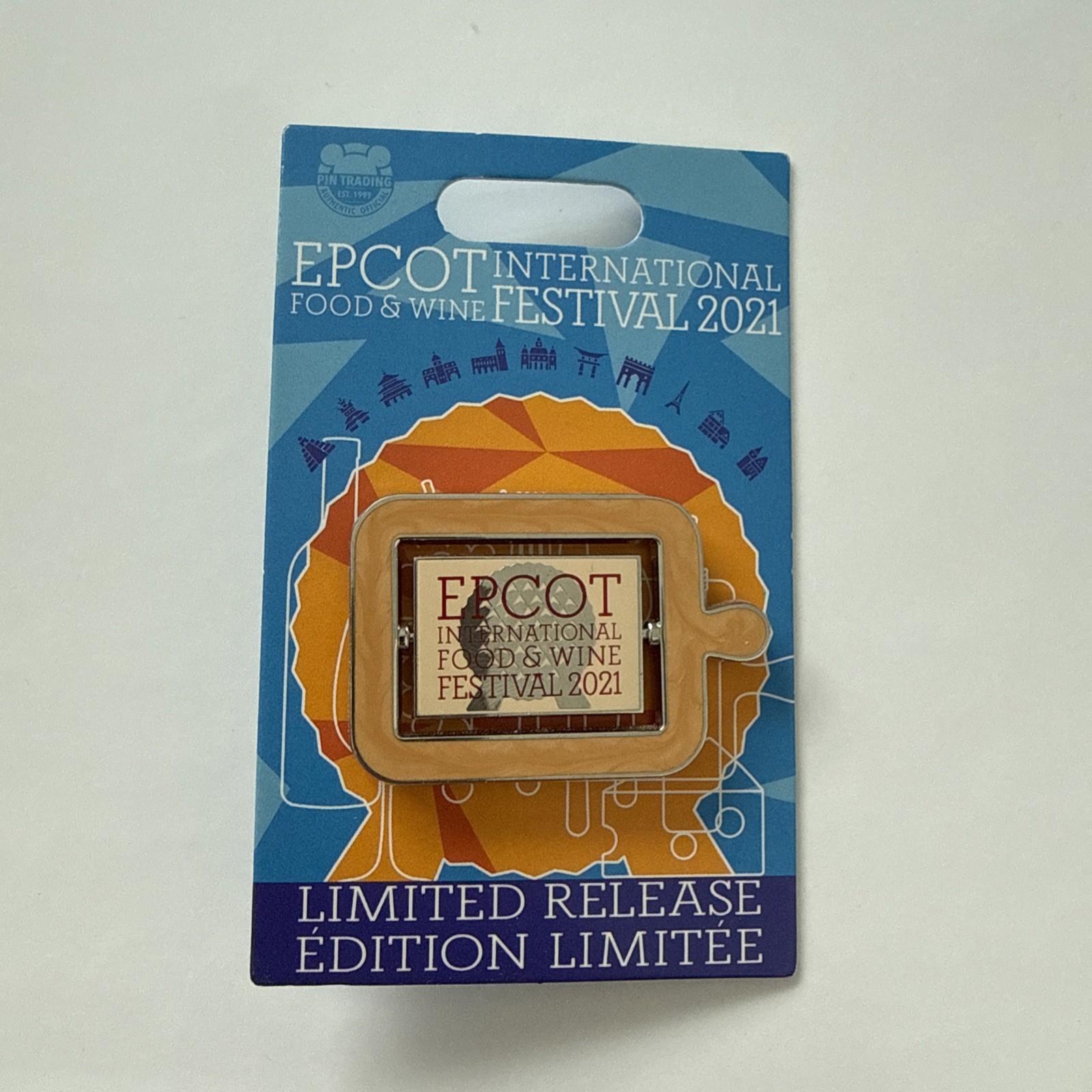 Disney Epcot 2021 International Food & Wine Festival Pin - Limited Release