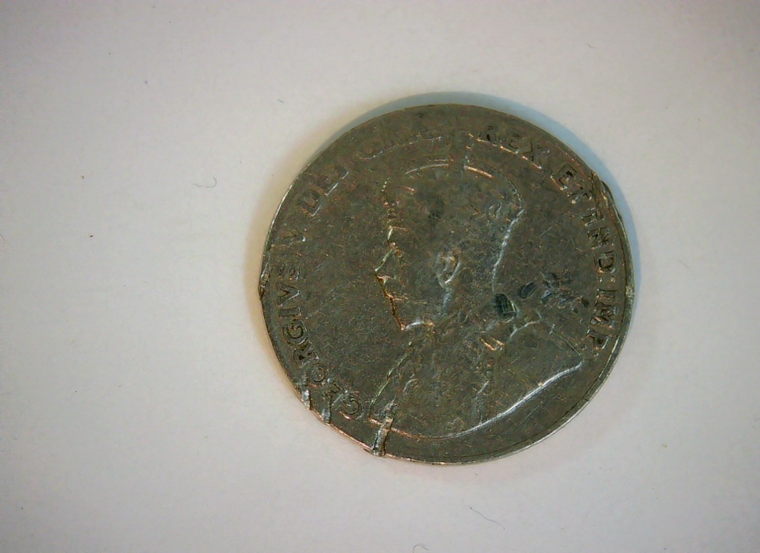 Canada 1928 5 Cents George V ( 5 cents) Coin