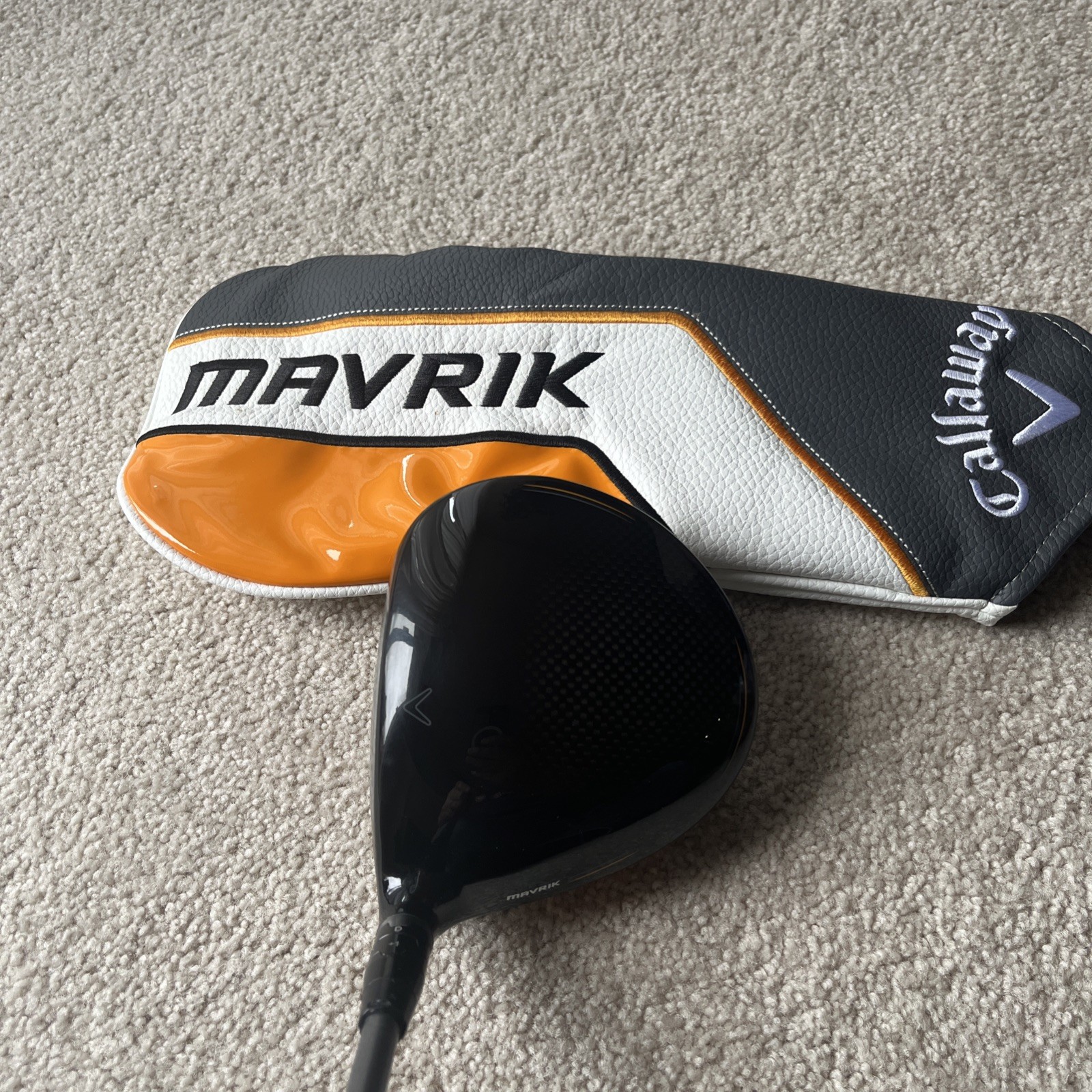 Callaway Maverick Driver 10.5 HZRDUS Project X ,Regular Flex with Head Cover