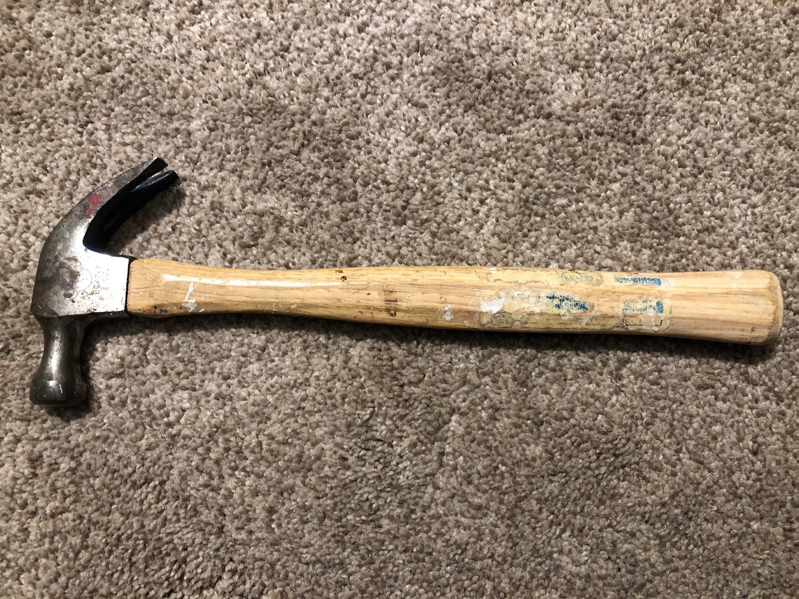 Vintage Belknap Bluegrass Hardware BG47-7 Finishing Claw Hammer 7 oz.