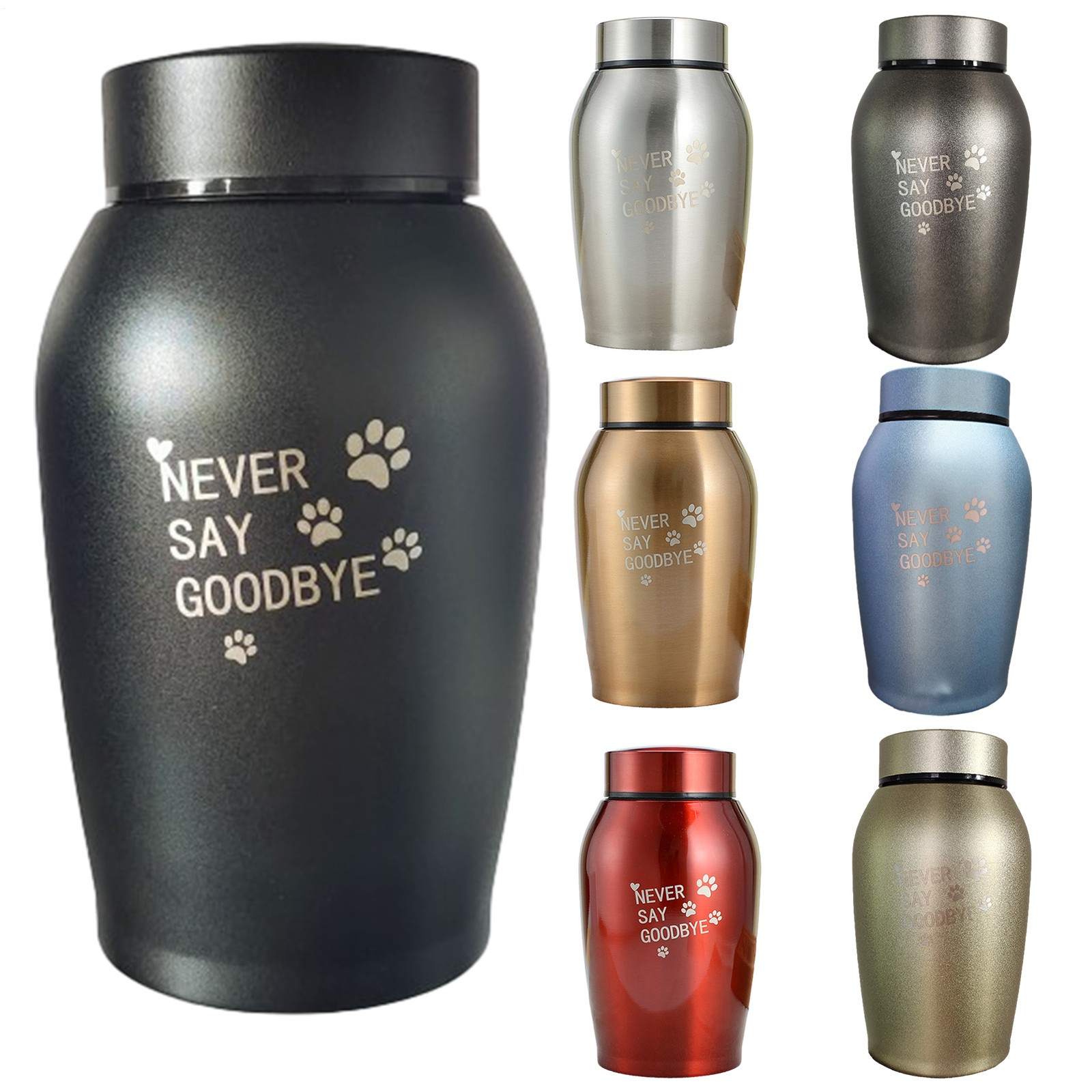 Pet Urn Memorial Jar Cremation Urn For Ashes Small Dog Cat Pet Memorial Keepsake