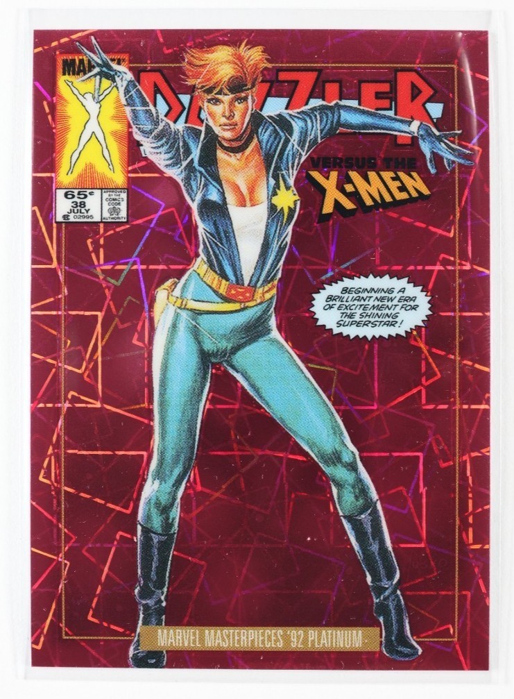 2024 Skybox Marvel Masterpieces '92 Platnium Pink Lasers 3 Card lot