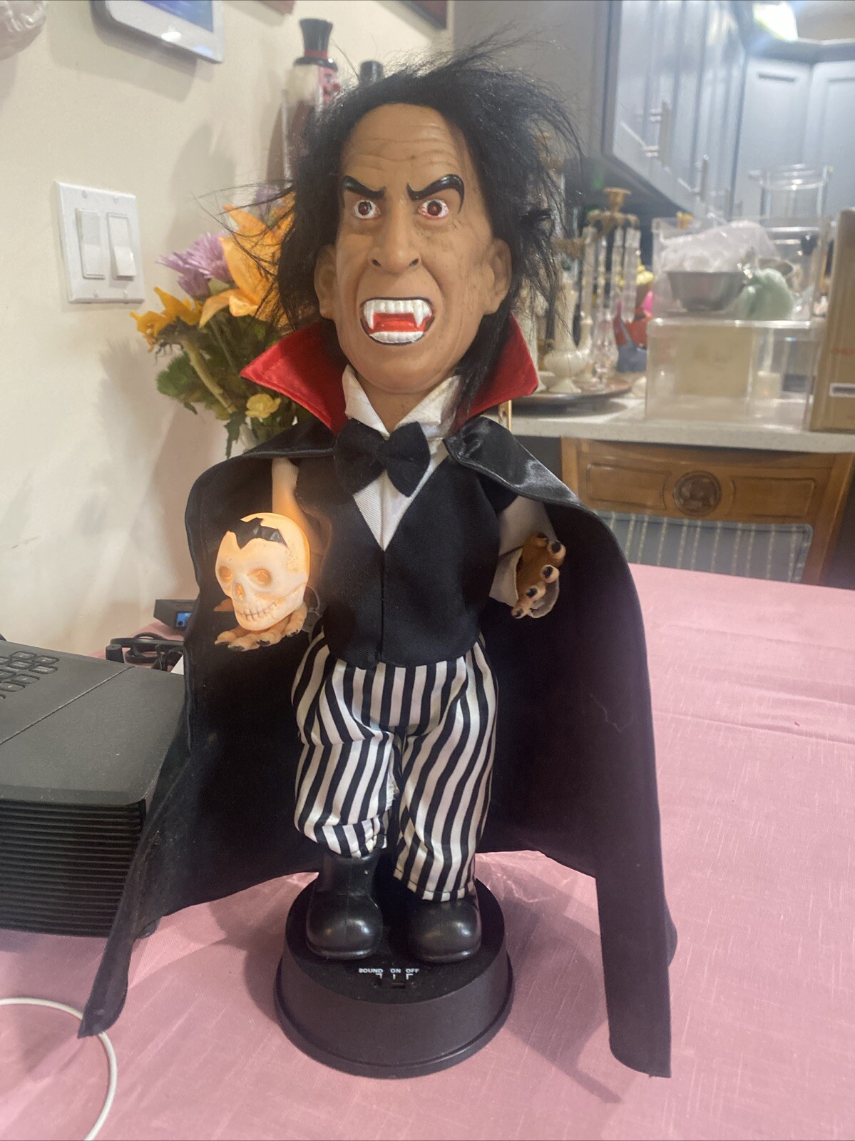 Dracula The Original Motionettes Of Halloween Telco Dracula 95732 Works- No box