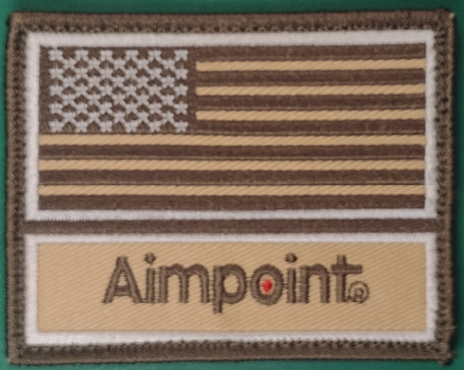 AIMPOINT US SHOT-SHOW 2026 Tactical SIGHTS Morale Patch fabric H&L New 2A