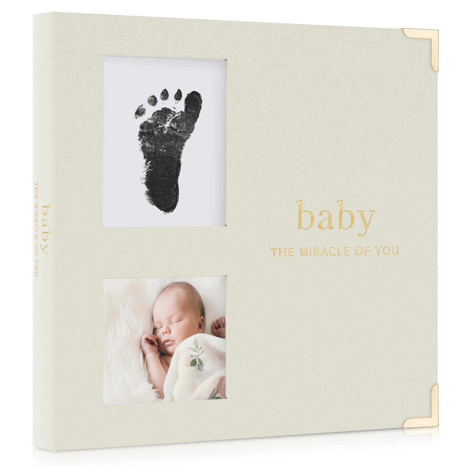 Keepsake Baby Memory Book for Boys and Girls – Timeless First 5 Year Baby Boo...