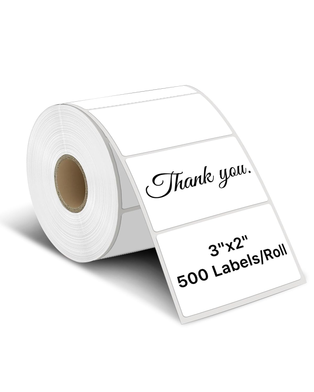 Ieager 3" x 2" thermal labels, rectangle printer stickers, self-adhesive