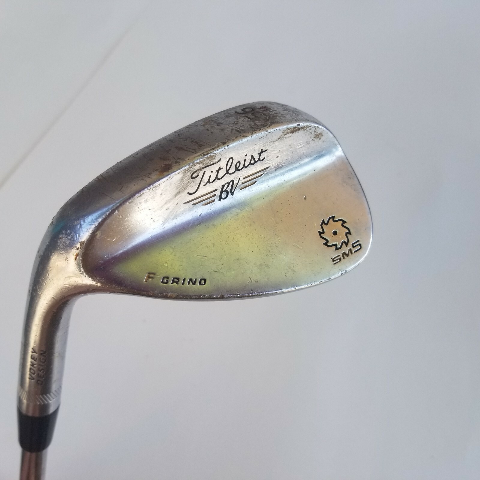 Left Handed Titleist BV SM5 F Grind Vokey 56 14 Bounce Sand Wedge LH